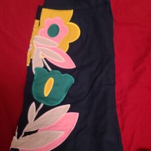 Floral print skirt